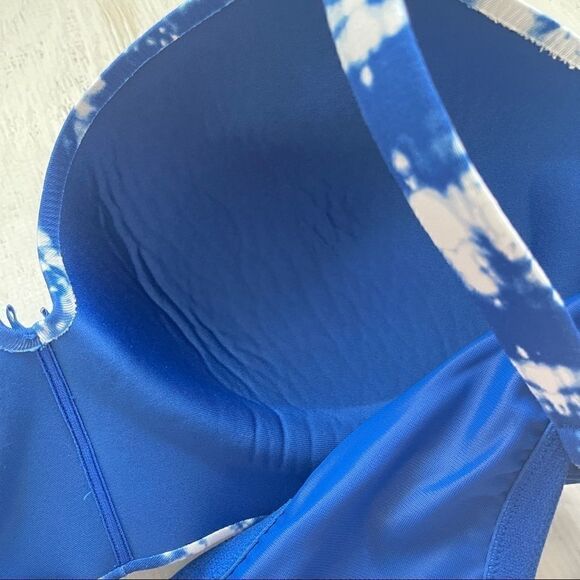 Cacique cotton lightly lined t-shirt bra tie dye - Picture 8 of 10